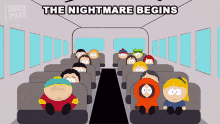The Nightmare Begins Eric Cartman GIF