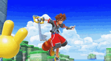 Kingdom Hearts Sora GIF - Kingdom Hearts Sora Isabelle GIFs