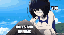anime sand hill wave hopes and dreams relatable post