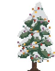 Happy Holidays Sticker - Happy Holidays Pixel Stickers