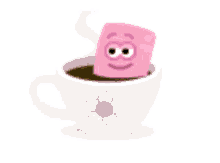 Coffee Marshmallow GIF