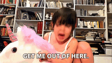 Get Me Out Of Here Homemade GIF