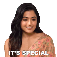 It'S Special Rashmika Mandanna Sticker - It'S Special Rashmika Mandanna Pinkvilla Stickers