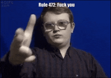 Rule Rules GIF - Rule Rules Fuck You GIFs