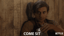 Come Sit Sit With Me GIF - Come Sit Sit With Me Lets Hang Out GIFs