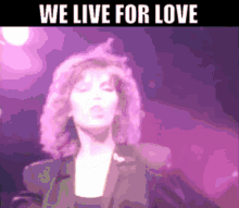 Pat Benatar We Live For Love GIF - Pat Benatar We Live For Love 80s Music GIFs