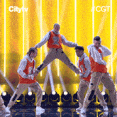 Dancing Cool Giraffes GIF - Dancing Cool Giraffes Canada'S Got Talent GIFs