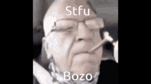 Old Man Bozo Stfu GIF - Old Man Bozo Stfu GIFs