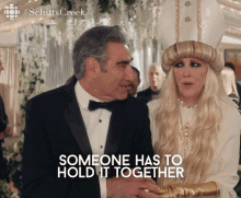 Someone Has To Hold It Together Eugene Levy GIF