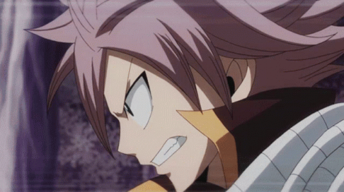 Fairy Tail Natsu Fight The Dragon GIF