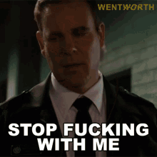 stop fucking with me matt fletcher wentworth stop messing with me dont fuck around