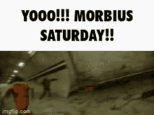 Morbius Saturday Morbius GIF - Morbius Saturday Morbius Morbius Sweep GIFs