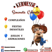 Kermesse Simonete Colorete Cumpleaños Simonete GIF - Kermesse Simonete Colorete Cumpleaños Simonete Cumpleaños Kermesse GIFs