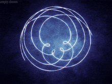 a dark blue background with empty-dream written in the corner