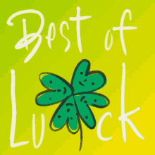 Best Of Luck Four Leaf Clover GIF - Best Of Luck Four Leaf Clover GIFs