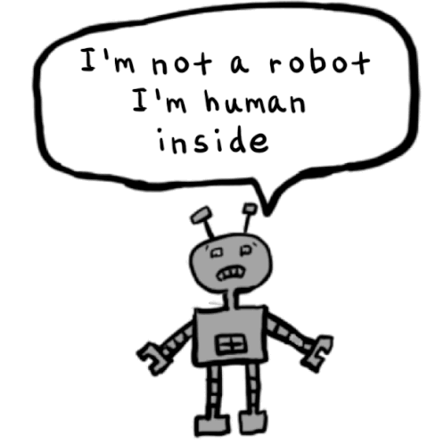 Imnotarobotimhumaninside Humanplusrobot Sticker - Imnotarobotimhumaninside Humanplusrobot Imreallyhumaninside Stickers