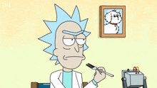 Staring Rick Sanchez GIF - Staring Rick Sanchez Rick And Morty GIFs