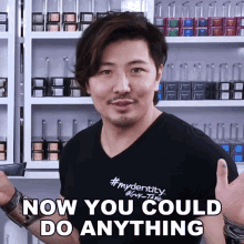 Now You Could Do Anything Guy Tang GIF - Now You Could Do Anything Guy Tang Now You Can Do Whatever You Want GIFs