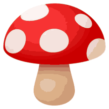 mushroom nature joypixels super mario toadstool