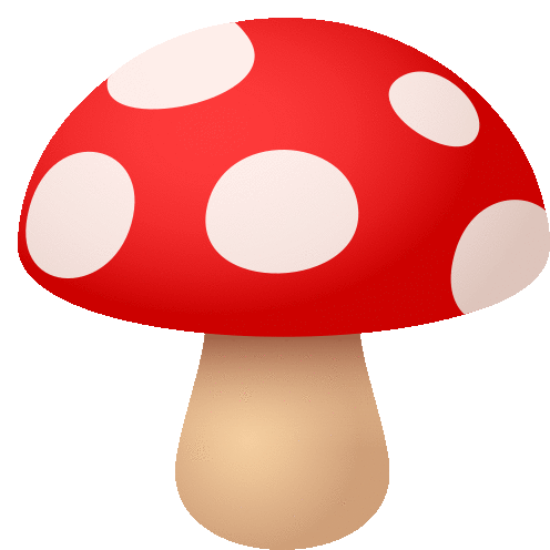 Mushroom Nature Sticker