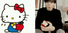 Lov4hob Bts Sanrio GIF - Lov4hob Bts Sanrio Hello Kitty Jungkook GIFs