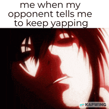 Death Note Keep Yapping GIF - Death Note Keep Yapping L GIFs