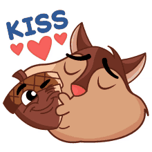 kiss kisses kiss me kissy face xoxo