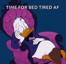 Donald Duck Sleepy GIF - Donald Duck Sleepy Tired GIFs