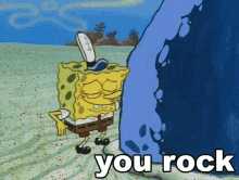 You Rock GIF - You Rock Rock Spongebob GIFs