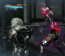 Metal Gear Rising Cyborg GIF - Metal Gear Rising Cyborg Magnetism GIFs