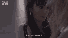 I Am So Stressed Eloise Martin GIF - I Am So Stressed Eloise Martin Beauty Wow GIFs