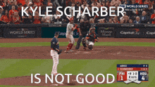 Kyle Schwarber Kyle Scharber GIF - Kyle Schwarber Kyle Scharber Not Good GIFs