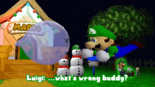 Smg4 Luigi GIF - Smg4 Luigi Whats Wrong Buddy GIFs