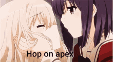 hop on apex legends anime