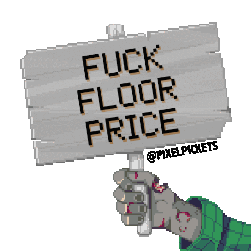 Fuck Floor Price Fp Sticker