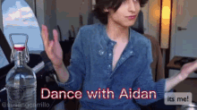 Aidan Gallagher Dancing GIF - Aidan Gallagher Dancing Dance With Me GIFs