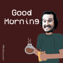 Good Morning Morning Coffee GIF - Good Morning Morning Coffee Sampsoid GIFs