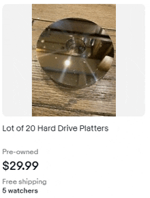 Hard Drive Platter GIF
