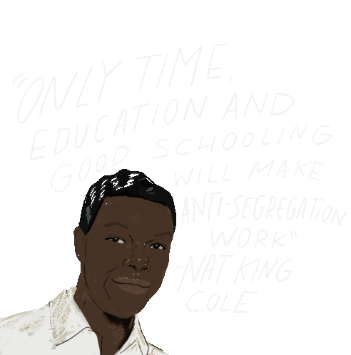 Nat King Cole Black Men Sticker - Nat King Cole Black Men Quote Stickers