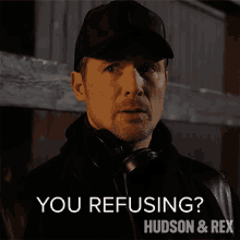You Refusing Charlie Hudson GIF - You Refusing Charlie Hudson Hudson And Rex GIFs