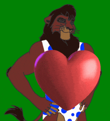Kovu Lion GIF - Kovu Lion Heart GIFs