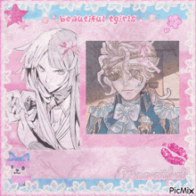 a picture of a girl and a boy with the words beautiful tgirls written on it