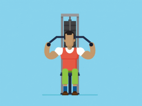Cartoon Gym Workout GIFs | Tenor