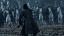 Jon Snow Game Of Thrones GIF - Jon Snow Game Of Thrones Battle Of The Bastards GIFs