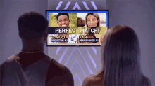 Perfect Match Couple GIF - Couple Perfect Match GIFs