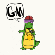 Gm Good Morning GIF - Gm Good Morning Croc GIFs