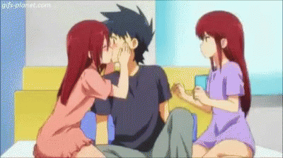 Anime Kiss GIF - Anime Kiss - Discover & Share GIFs