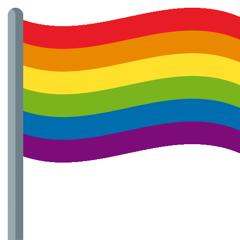 Rainbow Flags Sticker - Rainbow Flags Joypixels Stickers