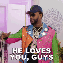 He Loves You Guys Camron GIF - He Loves You Guys Camron Hip Hop My House GIFs