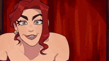 Red Flags Galoo Game Lady GIF - Red Flags Galoo Game Lady Tom Cardy GIFs
